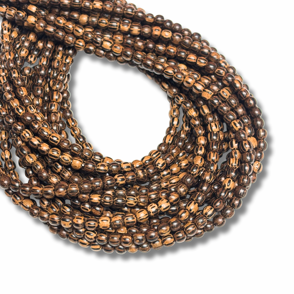 Cuentas Redondas de Madera Palm Wood - 6mm