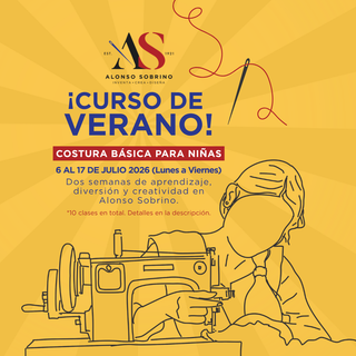 ¡CURSO DE VERANO! - Costura Básica para Niñas
