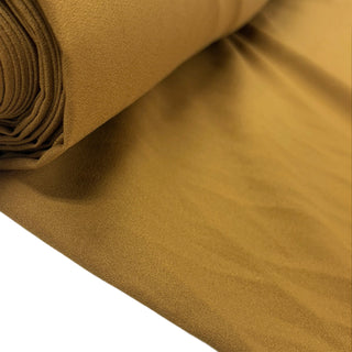 Georgette Fabric, 45" Wide- 100% Polyester, Gold