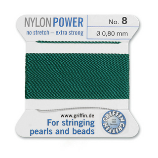 Threading and Knotting Thread – Griffin® Green "Hunter" – 6