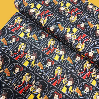 Witchcraft - Halloween Fabric- 100% Cotton Print Fabric, 44/45" Wide