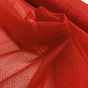 Red, Tull Metallic Foil Mist 100% Polyester