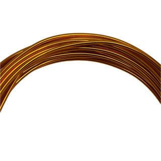 Aluminum Wire – 12 Gauge (2mm), Orange – 5 Yard Roll