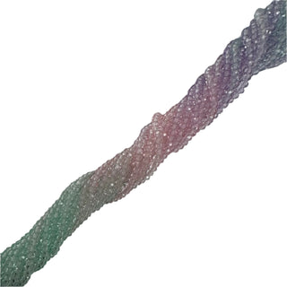 Rondelle de Cristal Multi Color
