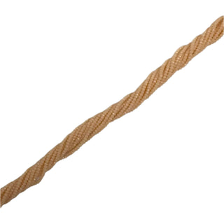 Rondelle de Cristal Beige