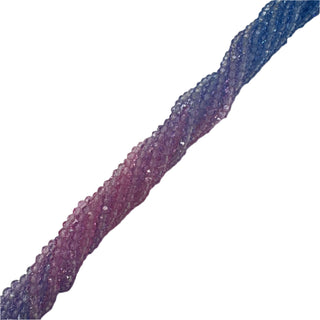 Rondelle de Cristal Tonos Azul y Rosa