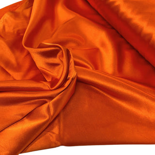 Orange, Satin Stretch 60" 100% Polyester