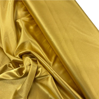 Gold, Satin Stretch 60" 100% Polyester