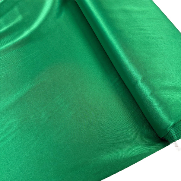 Kelly Green, Satin Stretch 60" 100% Polyester