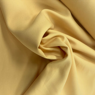 Georgette Fabric, 45" Wide- 100% Polyester, Light Yellow