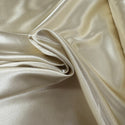 Ivory, Satin Stretch 60" 100% Polyester