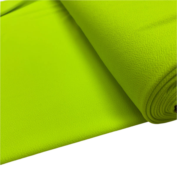 Liverpool Fabric, 60" Wide- 100% Polyester, Neon Green