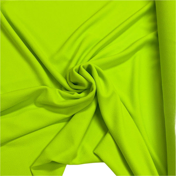 Liverpool Fabric, 60" Wide- 100% Polyester, Neon Green
