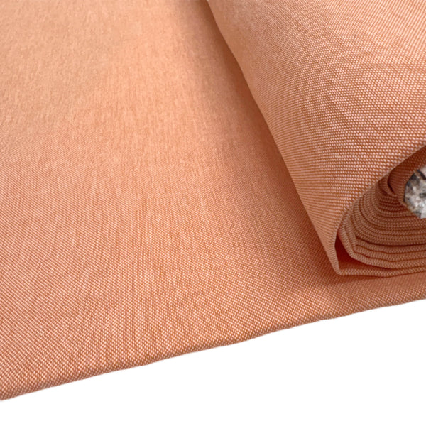 Oxford Fabric, 60" Wide - 75% Cotton, 25% Polyester, Orange