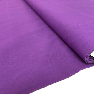 Oxford Fabric, 60" Wide - 75% Cotton, 25% Polyester, Purple