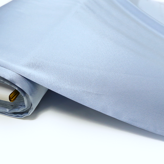 Tela Crepe Back Satin 58", 100% Poliéster - Ice Blue
