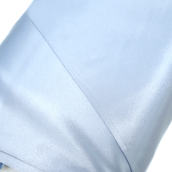 Tela Crepe Back Satin 58", 100% Poliéster - Ice Blue