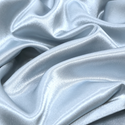 Tela Crepe Back Satin 58", 100% Poliéster - Ice Blue