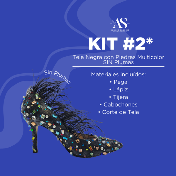 Kit de Materiales para Decorar Zapatos - ¡Elige tu preferido!