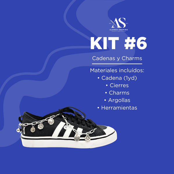 Kit de Materiales para Decorar Zapatos - ¡Elige tu preferido!