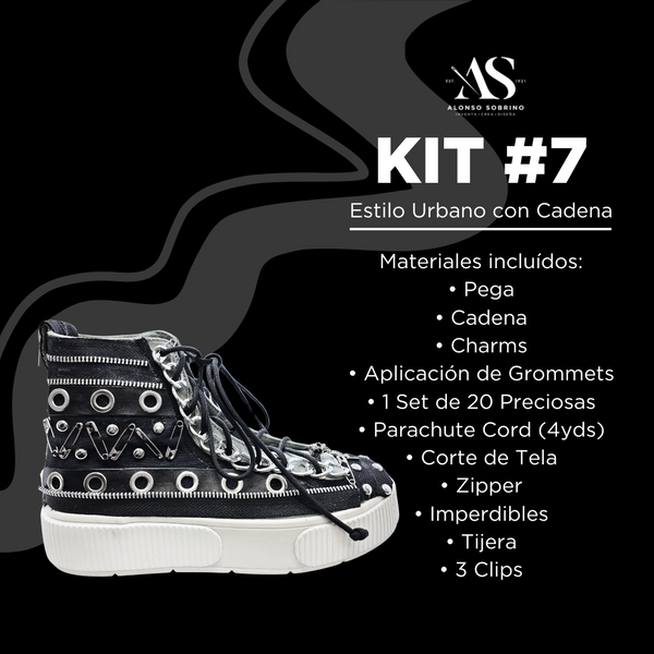 Kit de Materiales para Decorar Zapatos - ¡Elige tu preferido!