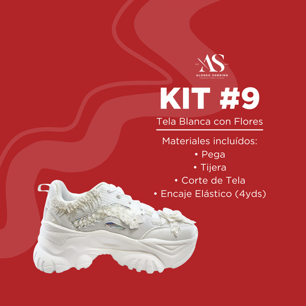 Kit de Materiales para Decorar Zapatos - ¡Elige tu preferido!