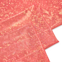 Tela Licra Holográfica 60", Estampado de Cristal Coral - 1 yarda