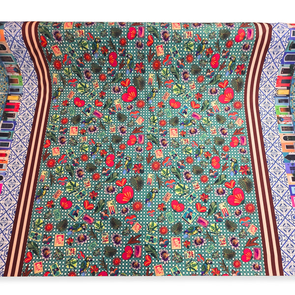 Licra Serena Sublimada / Lycra Serene, 58" Wide - 100% Polyester, Four Way Stretch - Puerto Rico