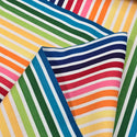 Tela Estampada de 100% Algodón 44/45" Líneas de Arcoiris - 1 yarda