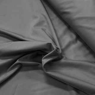 Licra/Lycra Serene, 58" Wide- 100% Polyester, Four Way Stretch- Charcoal Gray