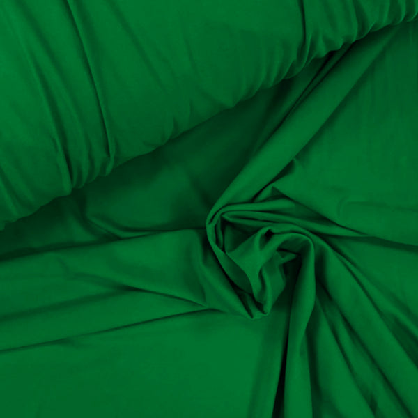 Licra/Lycra Serene, 58" Wide- 100% Polyester, Four Way Stretch- Kelly Green