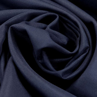 Navy  100% Polyester Pongee - 58" Wide; 1 Yard