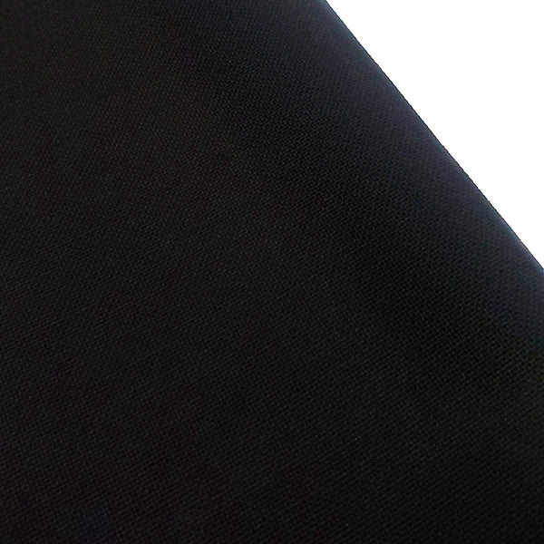 Oxford Fabric, 60" Wide - 75% Cotton, 25% Polyester, Black