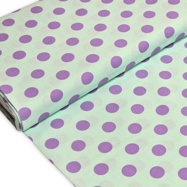 100% Cotton Printed Fabric, 44/45" Green Stripes