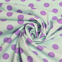 100% Cotton Printed Fabric, 44/45" Green Stripes