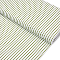 100% Cotton Printed Fabric, 44/45" Green Stripes