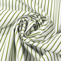 100% Cotton Printed Fabric, 44/45" Green Stripes