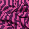 Tela Estampada de 100% Algodón 44" Rayas, Foxglove - 1 yarda