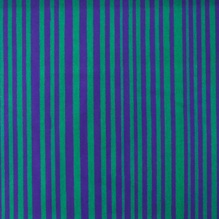 100% Cotton Printed Fabric, 44/45" Green Stripes