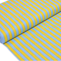 Tela Estampada de 100% Algodón 44" Rayas, Myrtle - 1 yarda