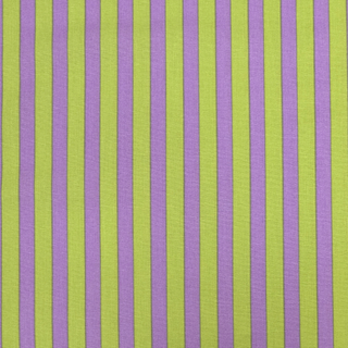 Tela Estampada de 100% Algodón 44" Rayas, Orchid - 1 yarda