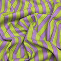 Tela Estampada de 100% Algodón 44" Rayas, Orchid - 1 yarda