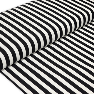 Tela Estampada de 100% Algodón 44" Rayas, Paper - 1 yarda