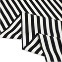 Tela Estampada de 100% Algodón 44" Rayas, Paper - 1 yarda