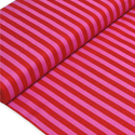 Tela Estampada de 100% Algodón 44" Rayas, Peony - 1 yarda
