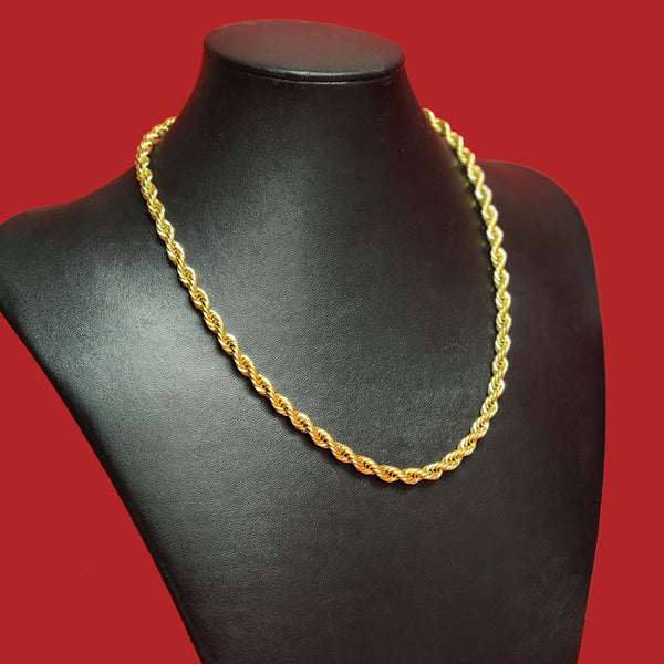 Cadena de Cuerda con Cierre de Langosta - Stainless Steel , 1 pieza
