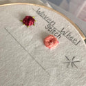 Taller de Bordado: Puntadas Intermedias*