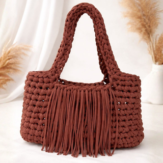 Taller de Cartera Tejida con Trapillo (Fischer.co por Bcreations)