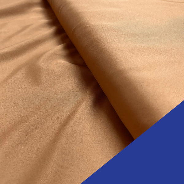 Bronze 100% Polyester Pongee - 58" Wide; 1 Yard