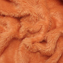 Orange, Faux Fur Fabric / Tela de Peluche - 60" Wide - SOLO PICKUP